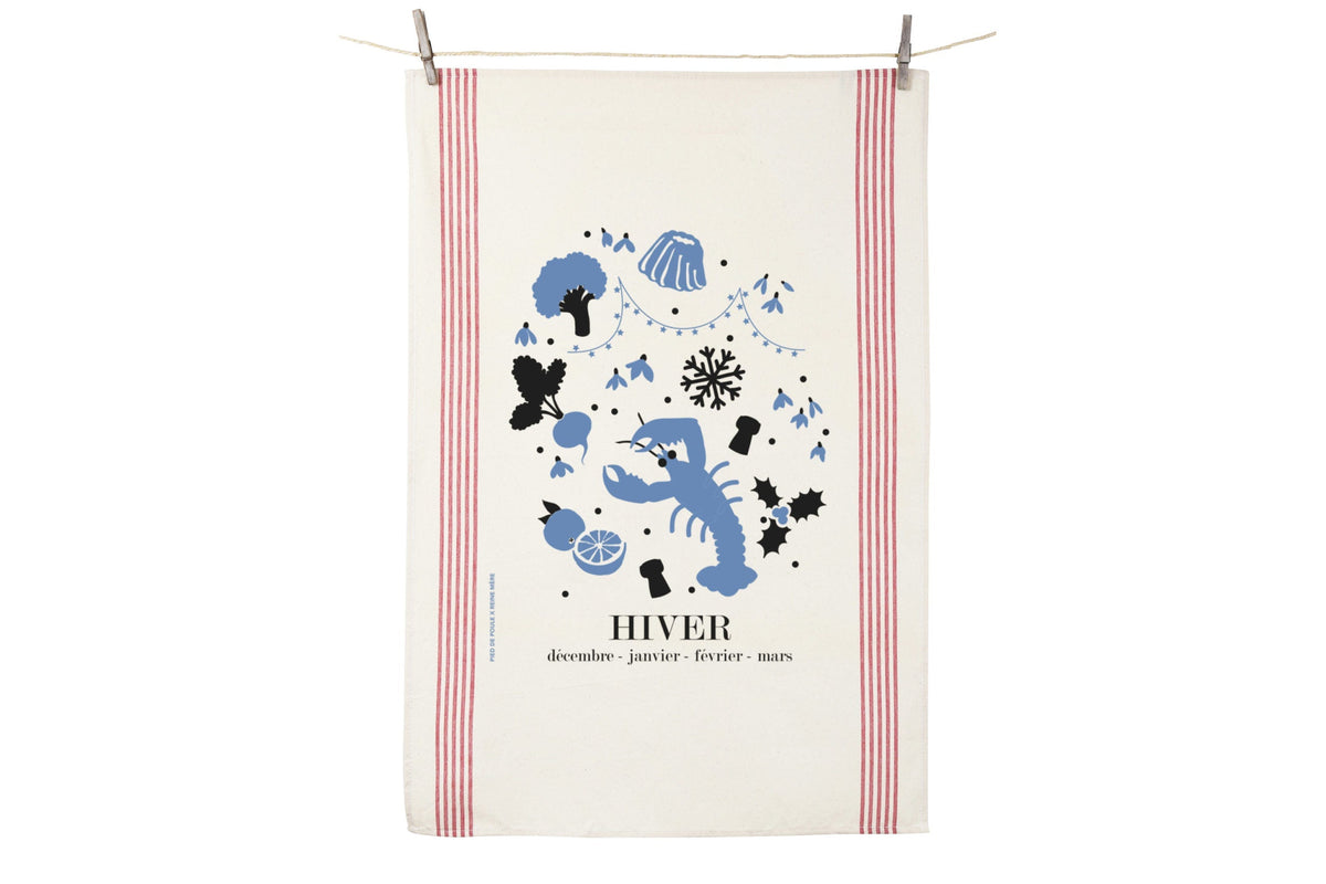 Torchon Quatre Saison - Hiver – vue principale
