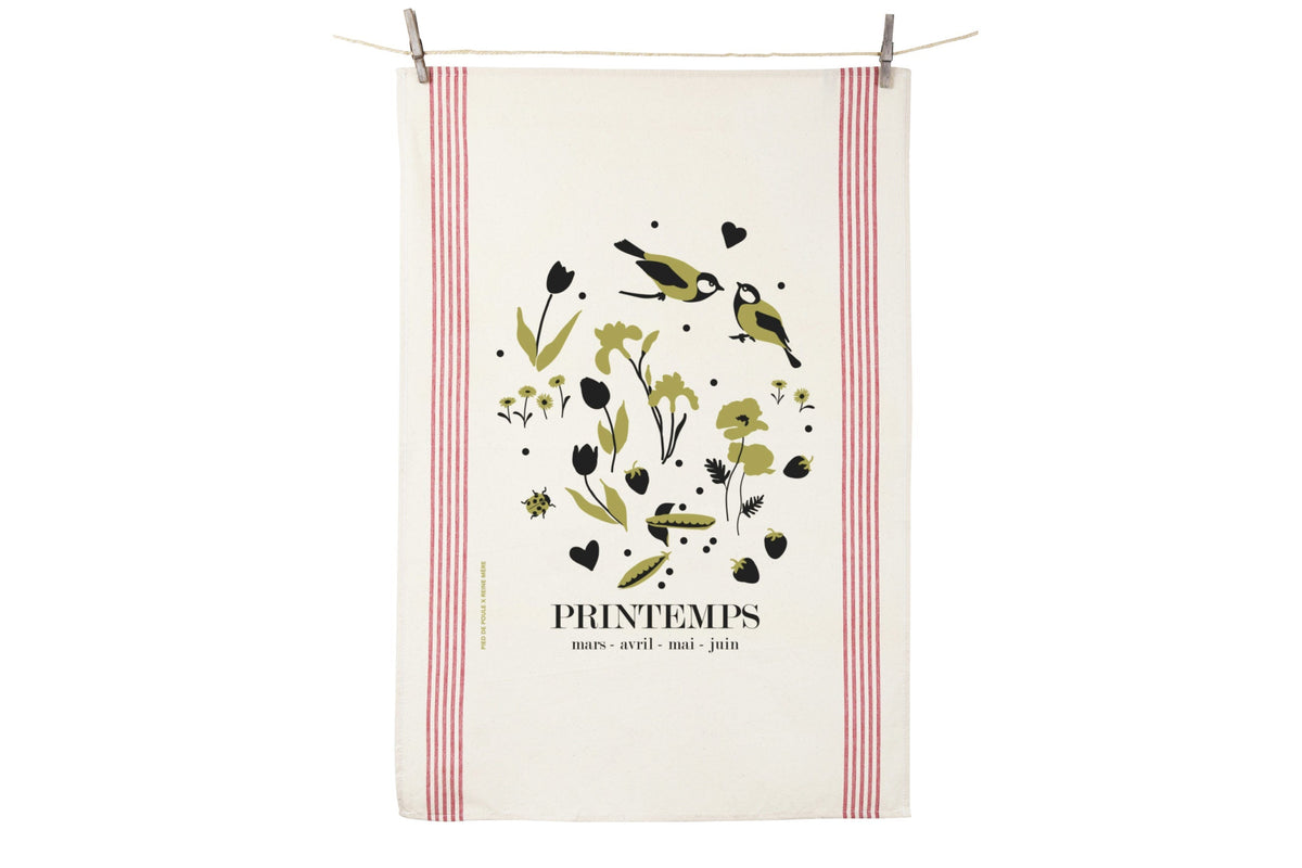 Torchon Quatre Saison - Printemps – vue principale