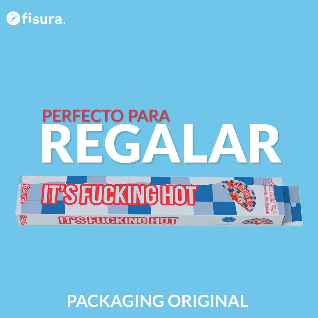 Éventail Xxl « It’s fucking hot » – Fisura – vue 6