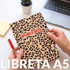 Carnet A5 « My wild week » – Fisura – vue 4