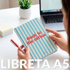 Carnet A5 « Back to the office » – Fisura – vue 4