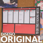 Planner A4 « Fuck off » – Fisura – vue 2