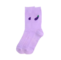 Oggetto regalo di design – chaussettes aubergine mrcol