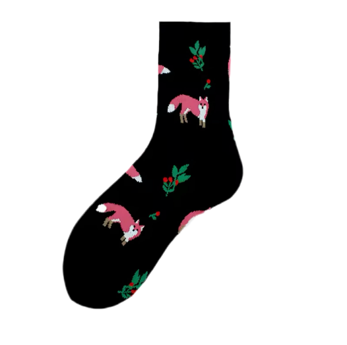 Oggetto regalo di design – chaussettes renards en foret