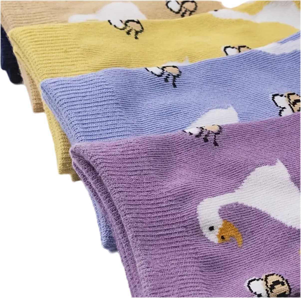 Design-lahja – chaussettes canards et abeilles mr colvert 