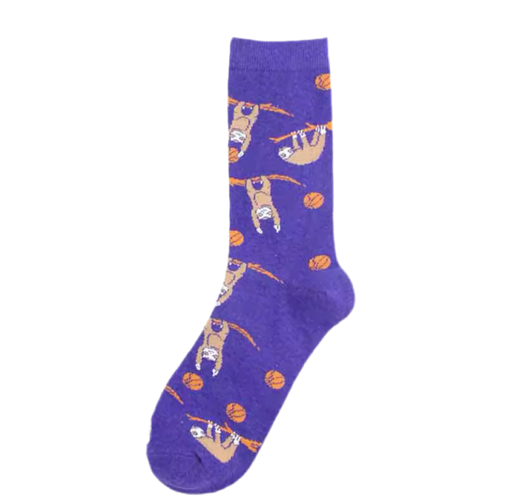 Oggetto regalo di design – chaussettes paresseux basketteurs mrcol