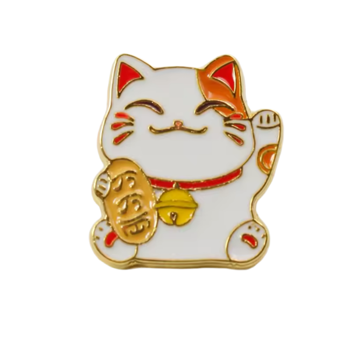 Oggetto regalo di design – pins chat chanceux 6