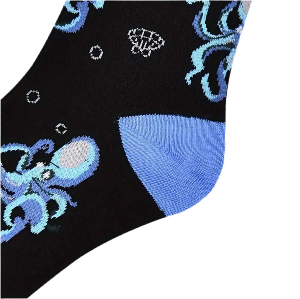 Oggetto regalo di design – chaussettes poulpes bleus mrcol
