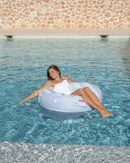 Premium Donut-Schwimmring mit Haltegriff – GLAM