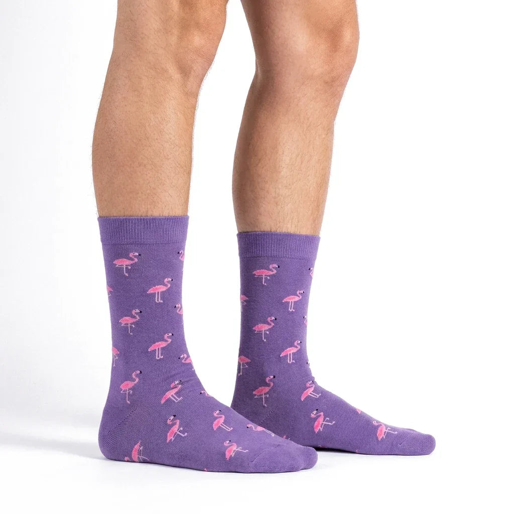 Chaussettes « Flamants Roses » - Chulé