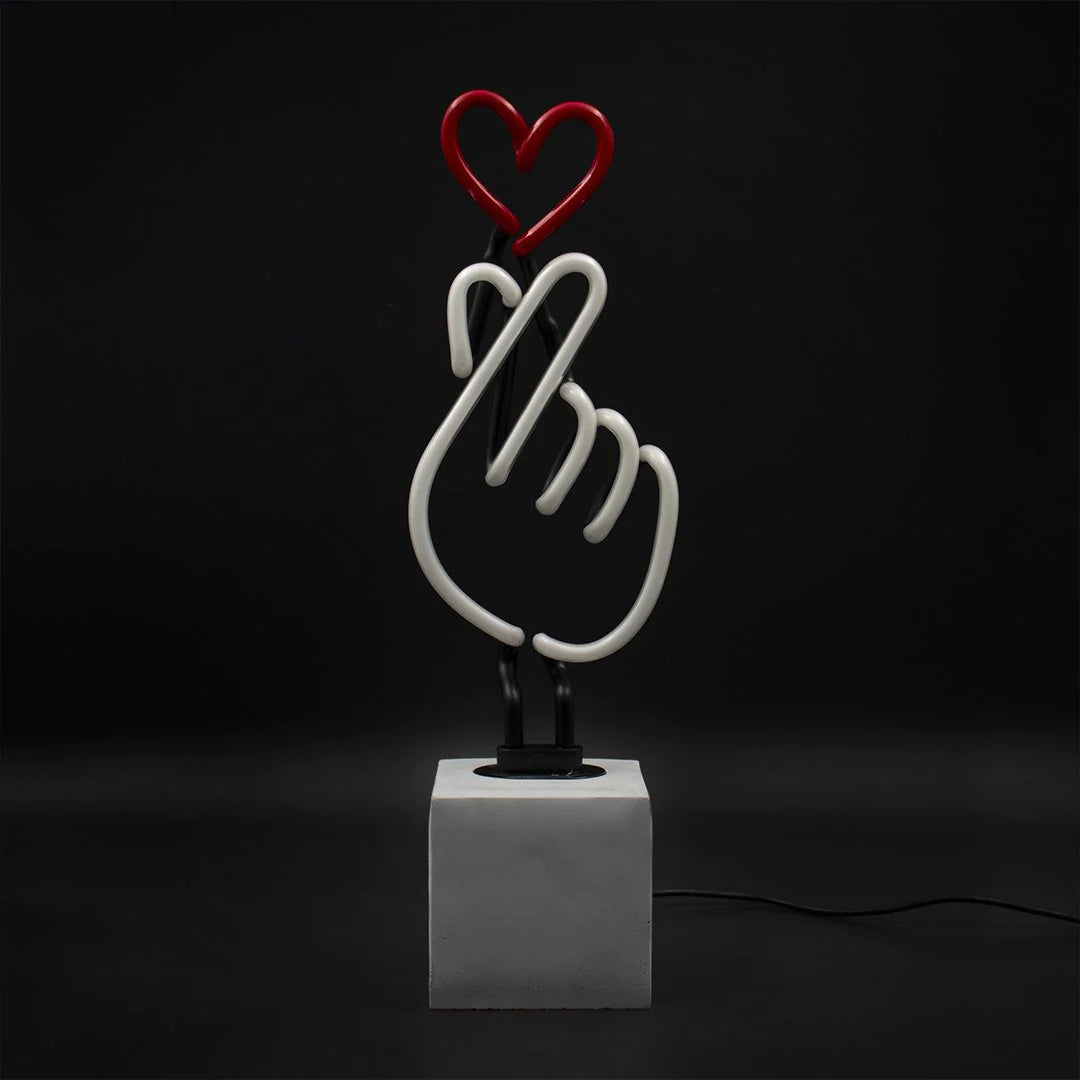 Lampe Néon Finger Heart