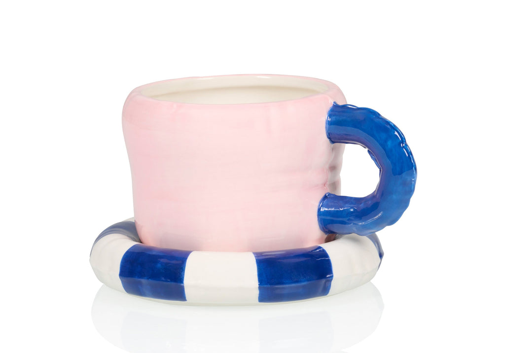 Blauer Floaty-Becher