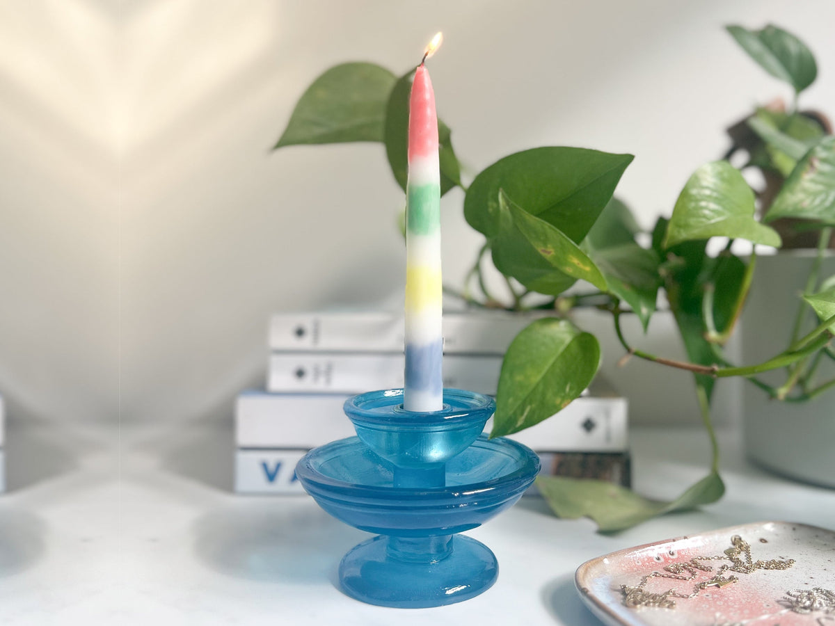 Bougeoir Fontaine Bleu – Bitten