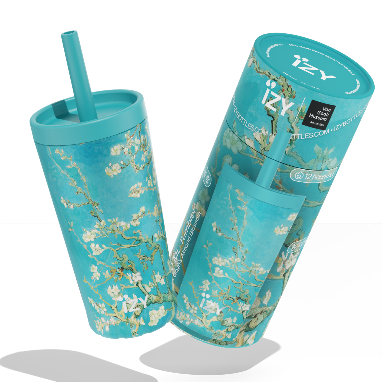 IZY Trinkflasche - Mandelblüte - 500ml