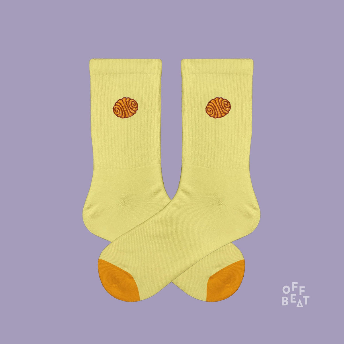 Chaussettes Brodées Franzbrötchen