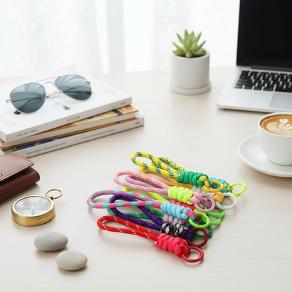 Braided Rope Keychain