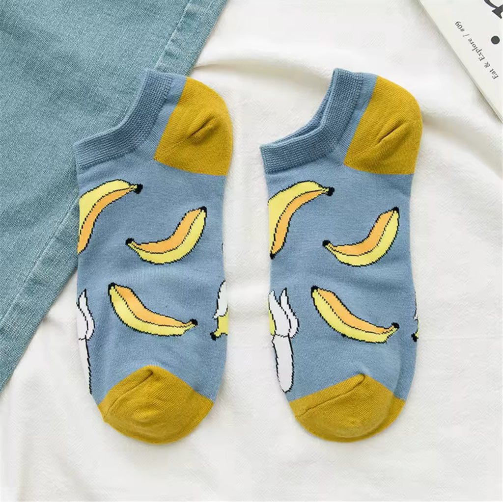 Oggetto regalo di design – chaussettes courtes bananes 1 SOXX FRU 004 93296972
