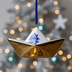 Decoration à suspendre Bateau Origami