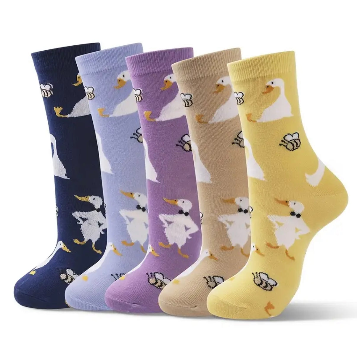 Chaussettes Canards et Abeilles