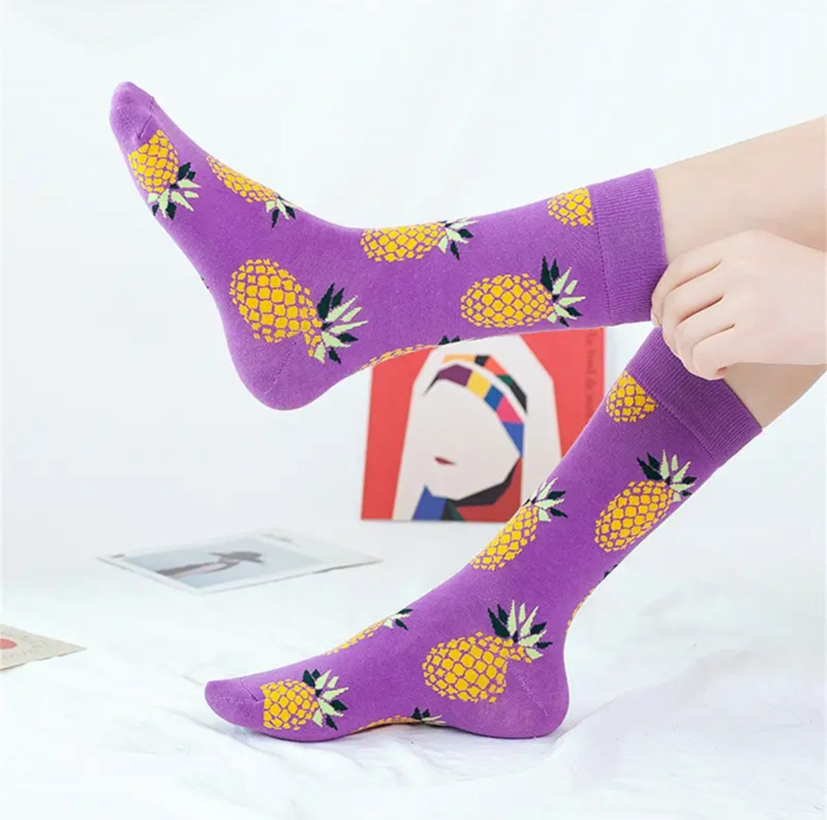 Design-lahja – chaussettes ananas SOX FRU 035 23274828