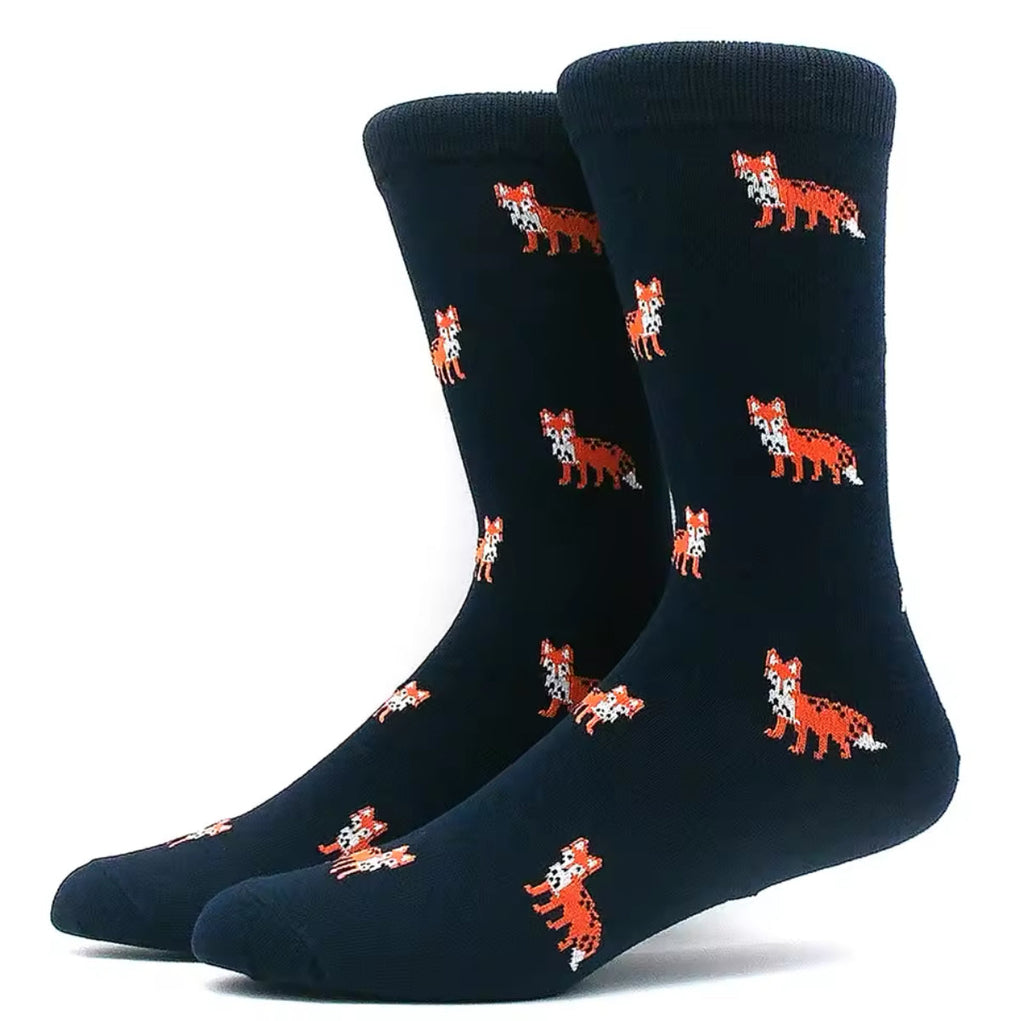 Oggetto regalo di design – chaussettes renards 1