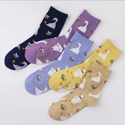 Chaussettes Canards et Abeilles