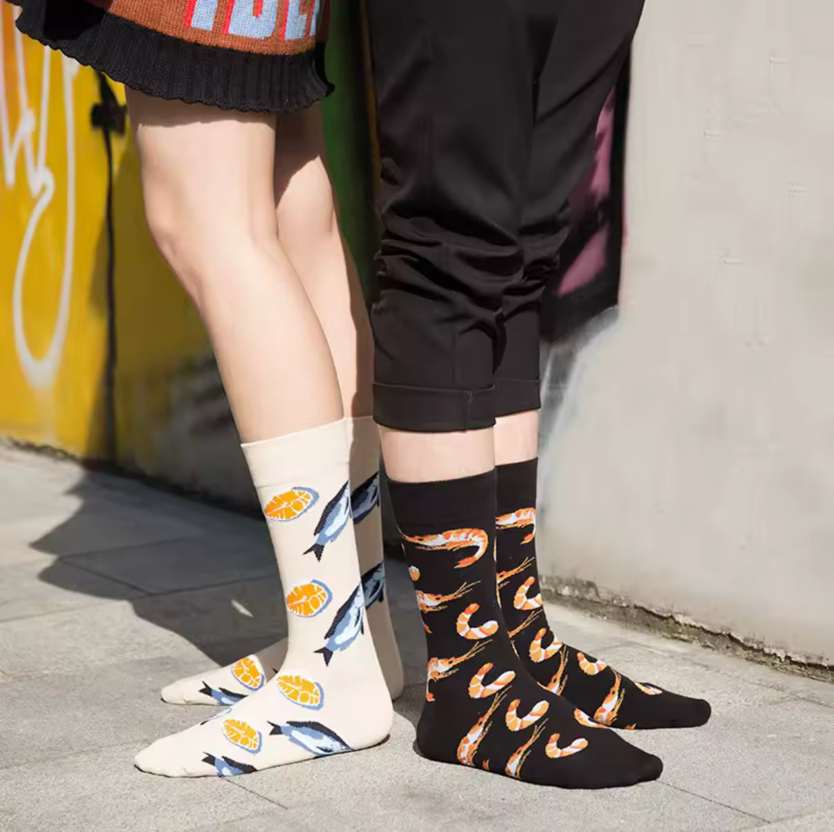 Oggetto regalo di design – chaussettes crevettes mr colvert 