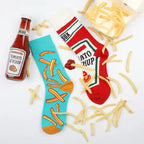 Oggetto regalo di design – chaussettes depareillees frites sml sox SOX FOOD 028 81666636