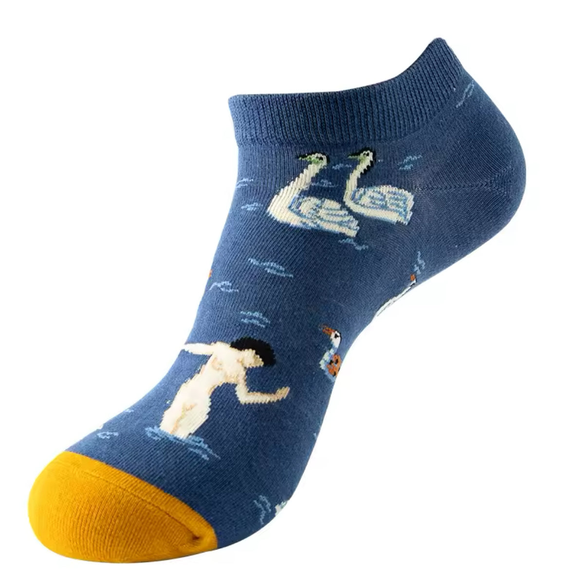 Oggetto regalo di design – chaussettes courtes dames du lac