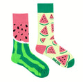 Oggetto regalo di design – chaussettes depareillees pasteque sml sox 768659590818