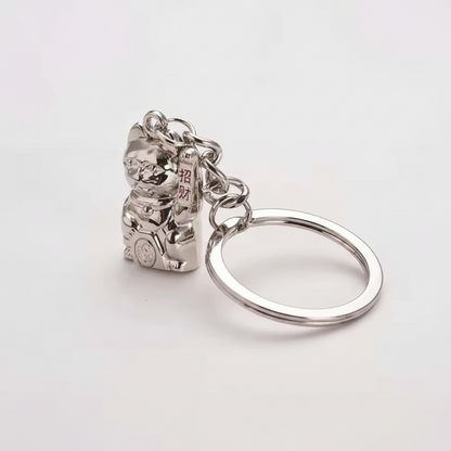 Glückskatzen-Schlüsselanhänger