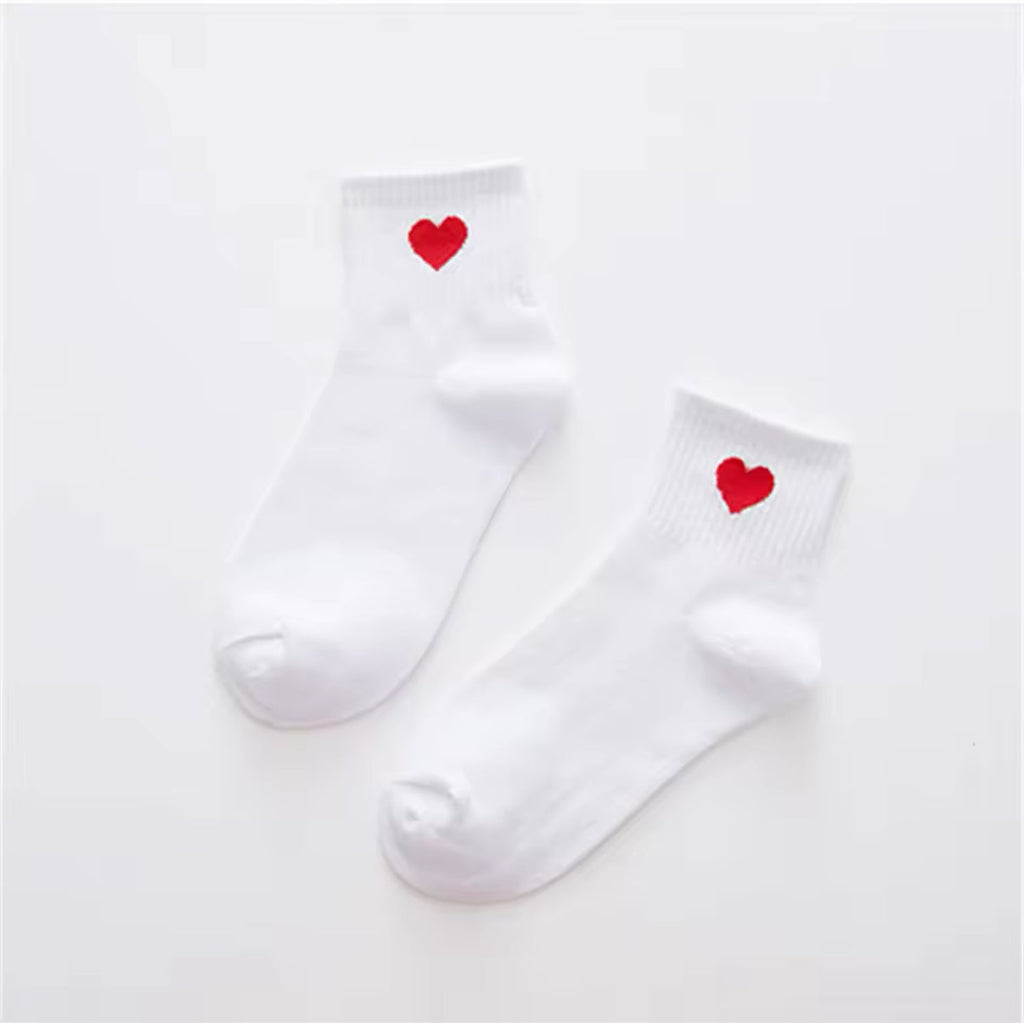 Oggetto regalo di design – chaussettes courtes coeur mrcol 66641740