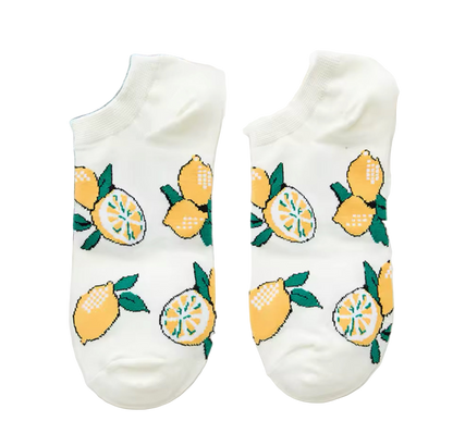 Chaussettes Courtes Citrons
