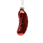 Boule de Noël Cornichon Rouge | Design e regali originali