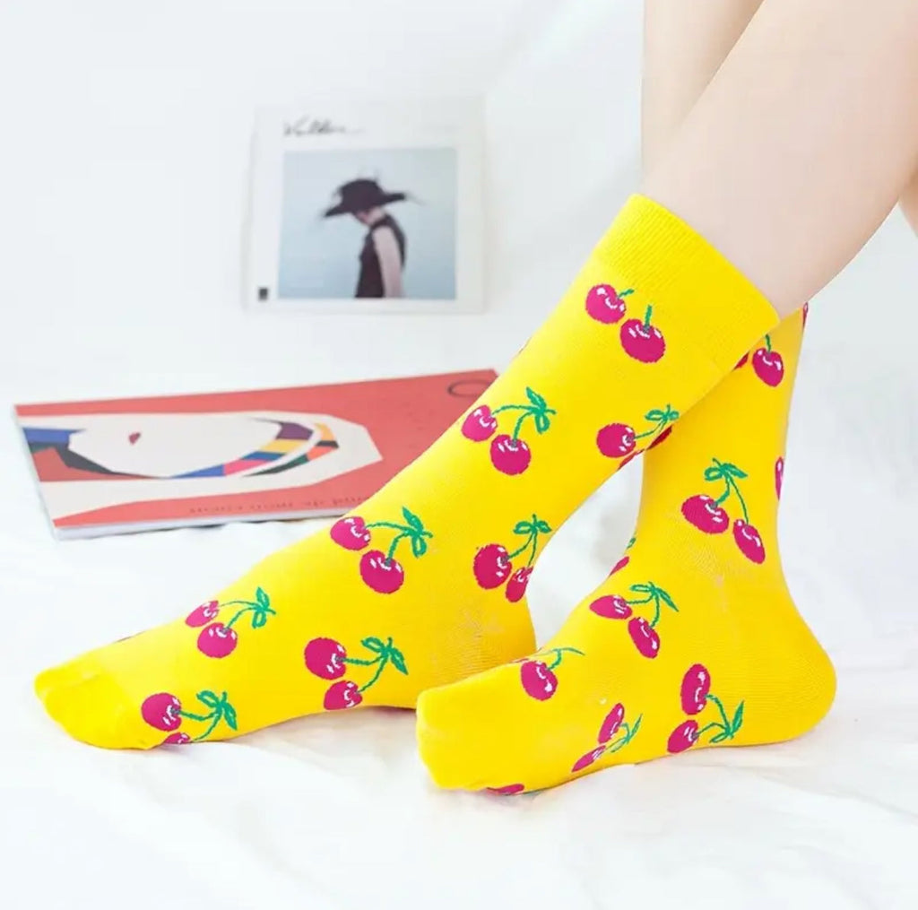 Oggetto regalo di design – chaussettes cerises SOX FRU 011 55387468