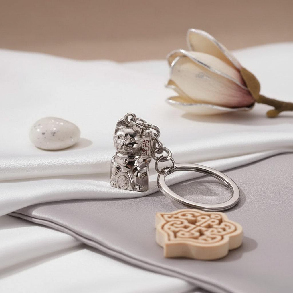 Porte clés Chat Chanceux | Design e regali originali