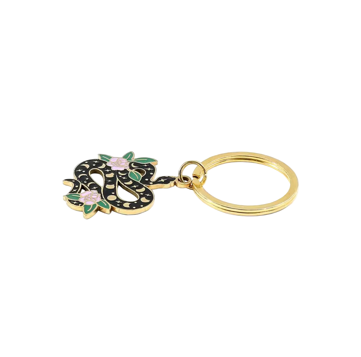 Lunar Serpent Keychain