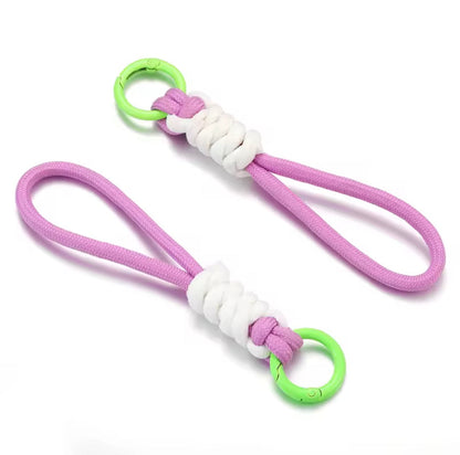 Braided Rope Keychain