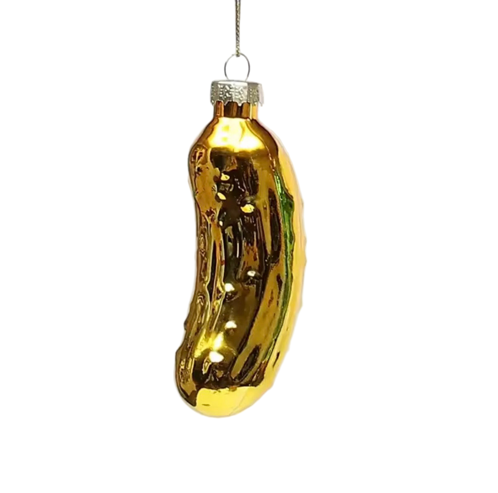 Boule de Noël Cornichon Doré | Design e regali originali