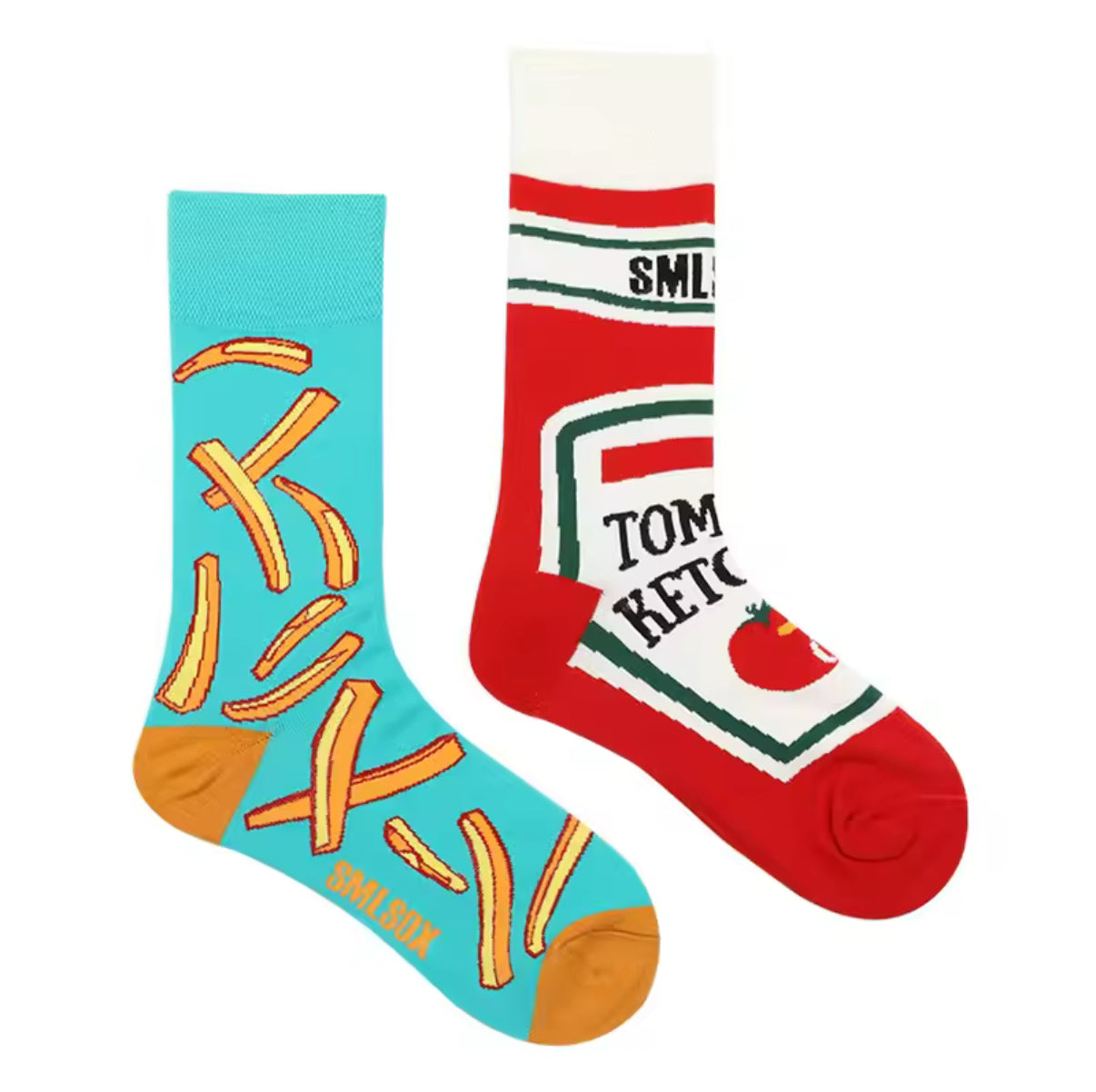 Oggetto regalo di design – chaussettes depareillees frites sml sox SOX FOOD 027 81633868