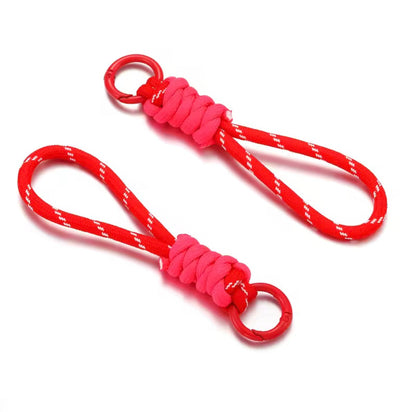Braided Rope Keychain