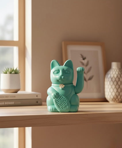 Chat Chanceux Bleu Aquamarine | Designproducten en originele cadeaus