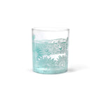 Glasbecher Sunflower Bee - blau