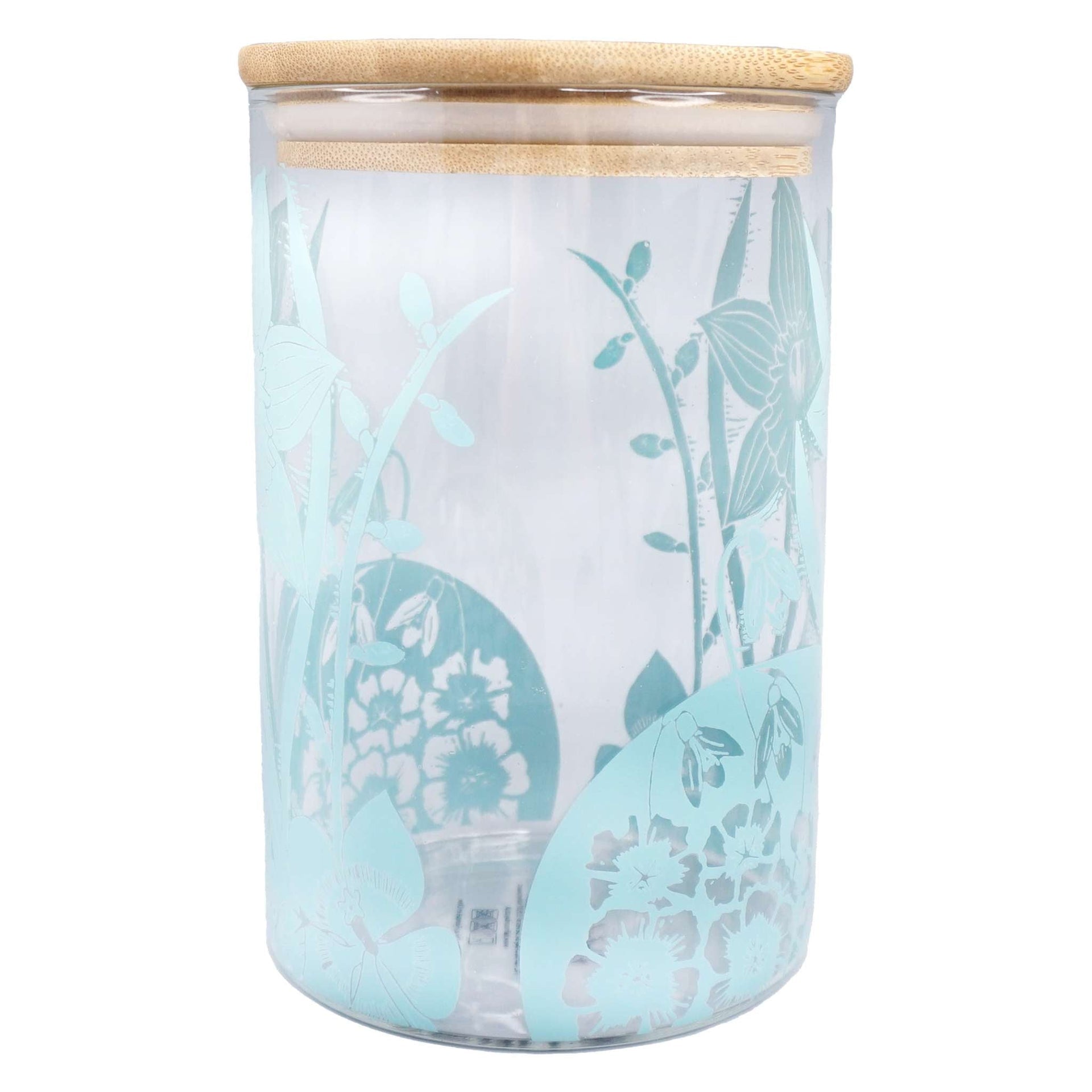 Bocal de rangement Kate Heiss - bleu poudré - 950 ml