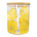 Bocal de rangement Kate Heiss - moutarde - 750 ml