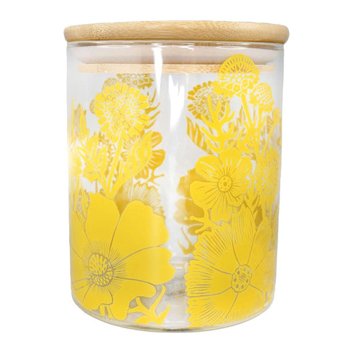 Bocal de rangement Kate Heiss - moutarde - 750 ml