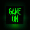 'Game On' Glass Neon Sign