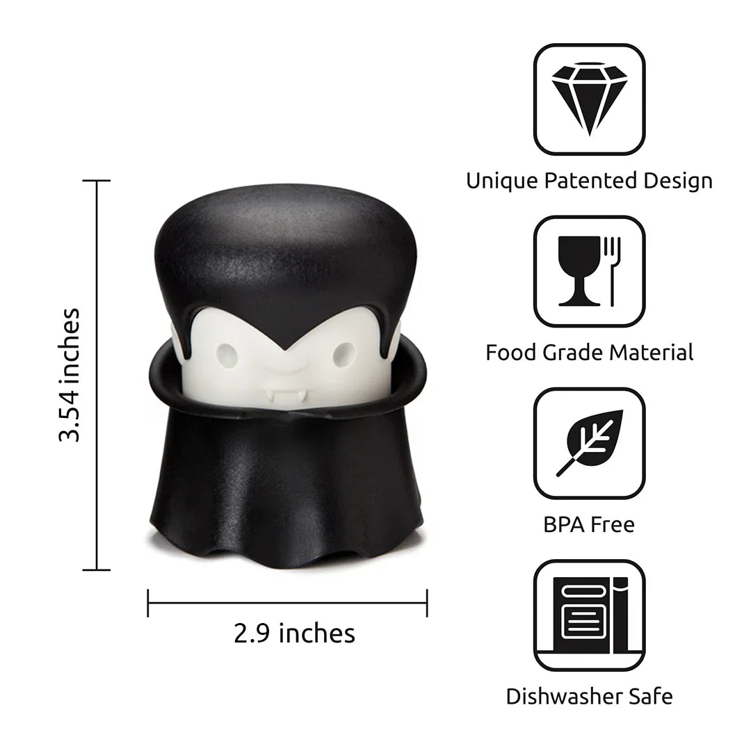 Gracula figurine by OTOTO, 3.54x2.9, food grade, BPA-free, dishwasher safe.