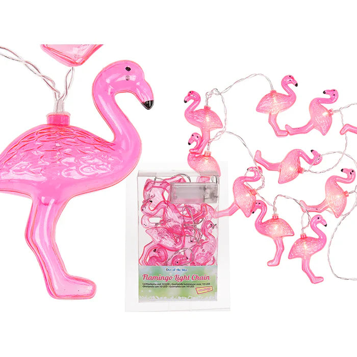 Oggetto regalo di design – guirlande lumineuse flamant rose ootb 
