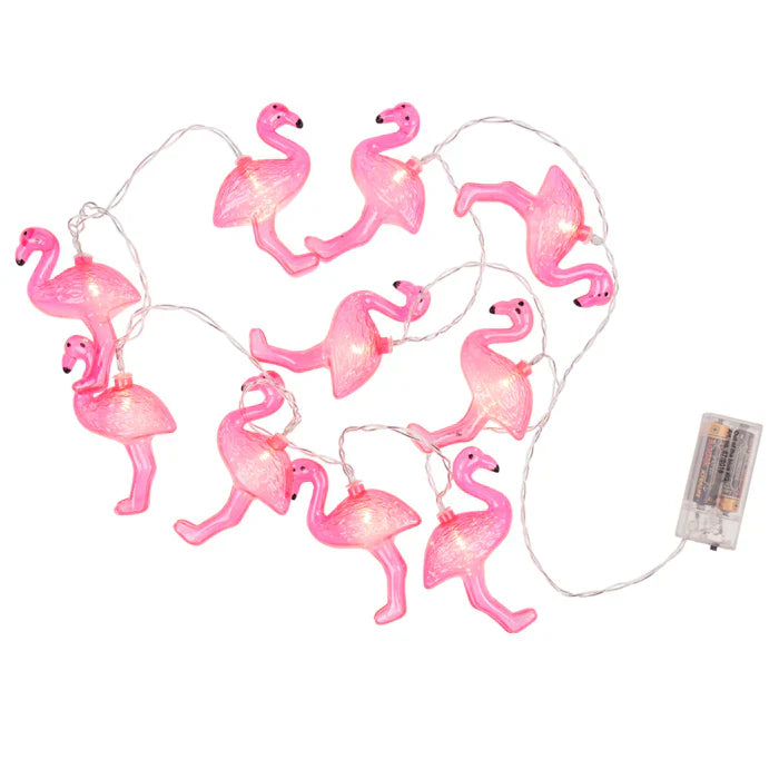 Oggetto regalo di design – guirlande lumineuse flamant rose ootb 57/8018 4029811358168
